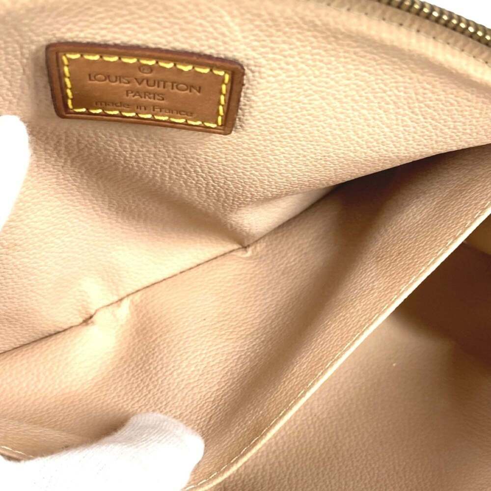 LOUIS VUITTON Brown Monogram Canvas Pouch - Picture 12 of 12